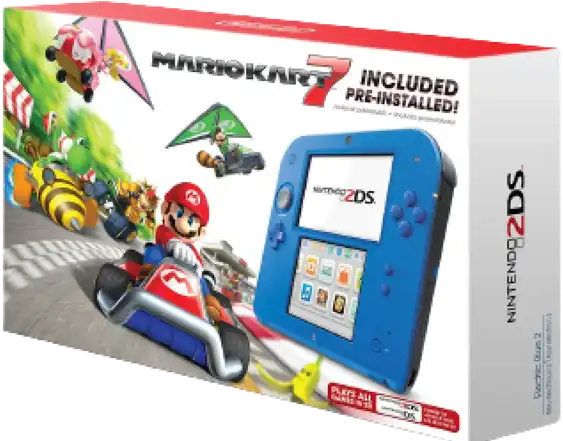 Nintendo 2DS Mario Kart 7 Console Bundle