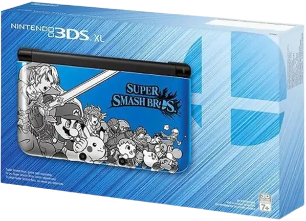Nintendo 3DS XL Super Smash Bros Blue Limited Edition Console