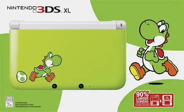 Nintendo 3DS XL Yoshi Special Edition Handheld Video Game Console