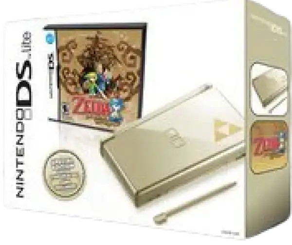 Nintendo DS Lite Legend of Zelda Phantom Hourglass Gold Limited Edition